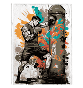 Be Bold, Be Fearless Sherpa Blanket | Home Accessories